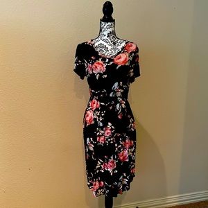 Saved by the Dress floral dress. Sz L